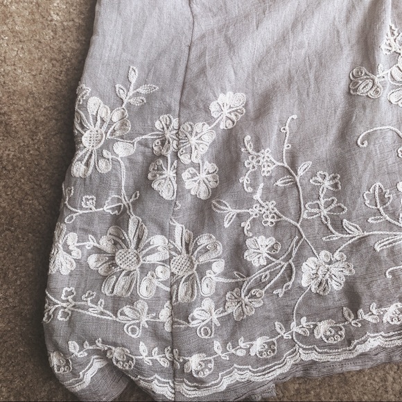 Marineblu Sheer Button Up Top - Picture 6 of 10